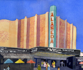 Analytic Transparent Watercolors