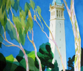 <b>Sather Tower</b> Analytic Transparent Watercolors